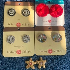 Lindsay Phillips interchangeable snaps for flip flops.